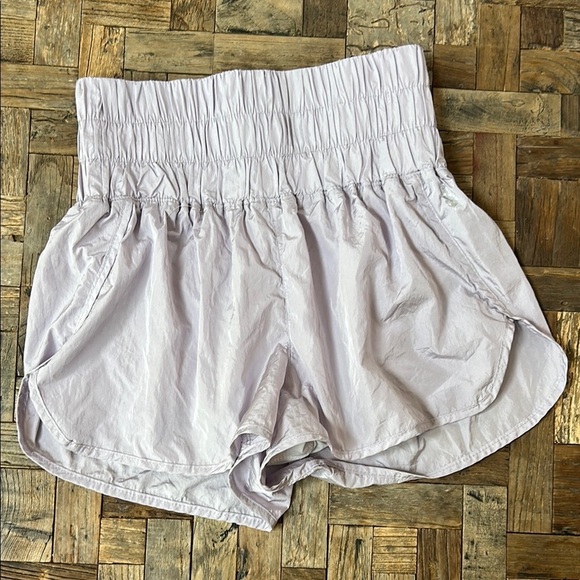Free People Movement The Way Home Lavender Shorts Size Medium - Picture 1 of 11